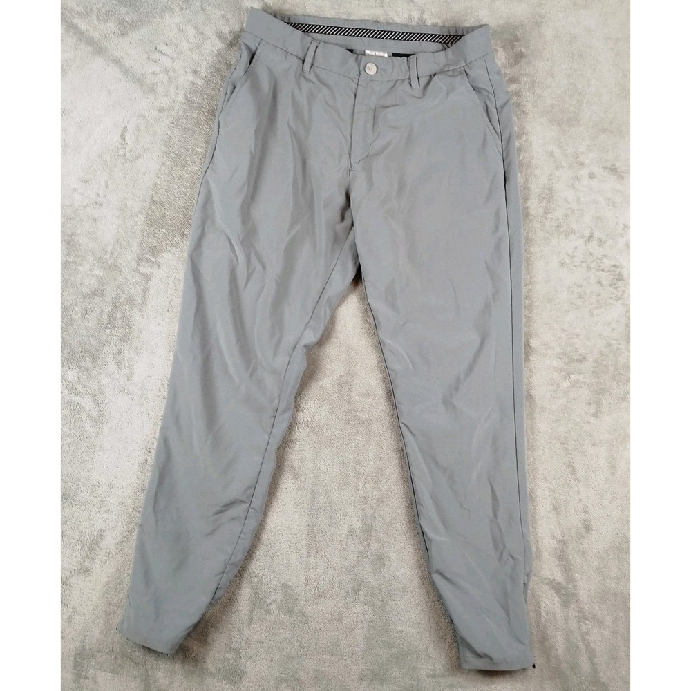 Primo Golf Regular Gray‎ Jogger Pants Mens 33x30 Tapered Cuffed Stretch Tech